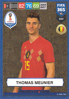 Thomas Meunier Belgium 2019 FIFA 365 World Cup Heroes #357
